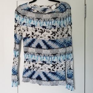 BCBG Max Azria Long Sleeve Thin Top